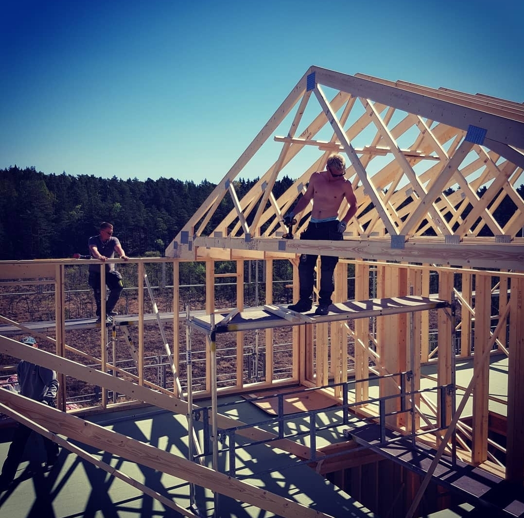 Plassbygging av bolig